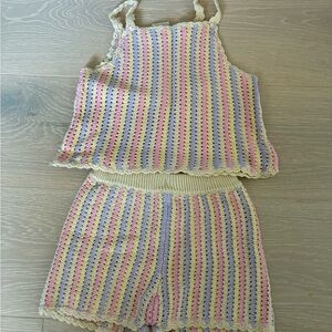 Adorable crochet set